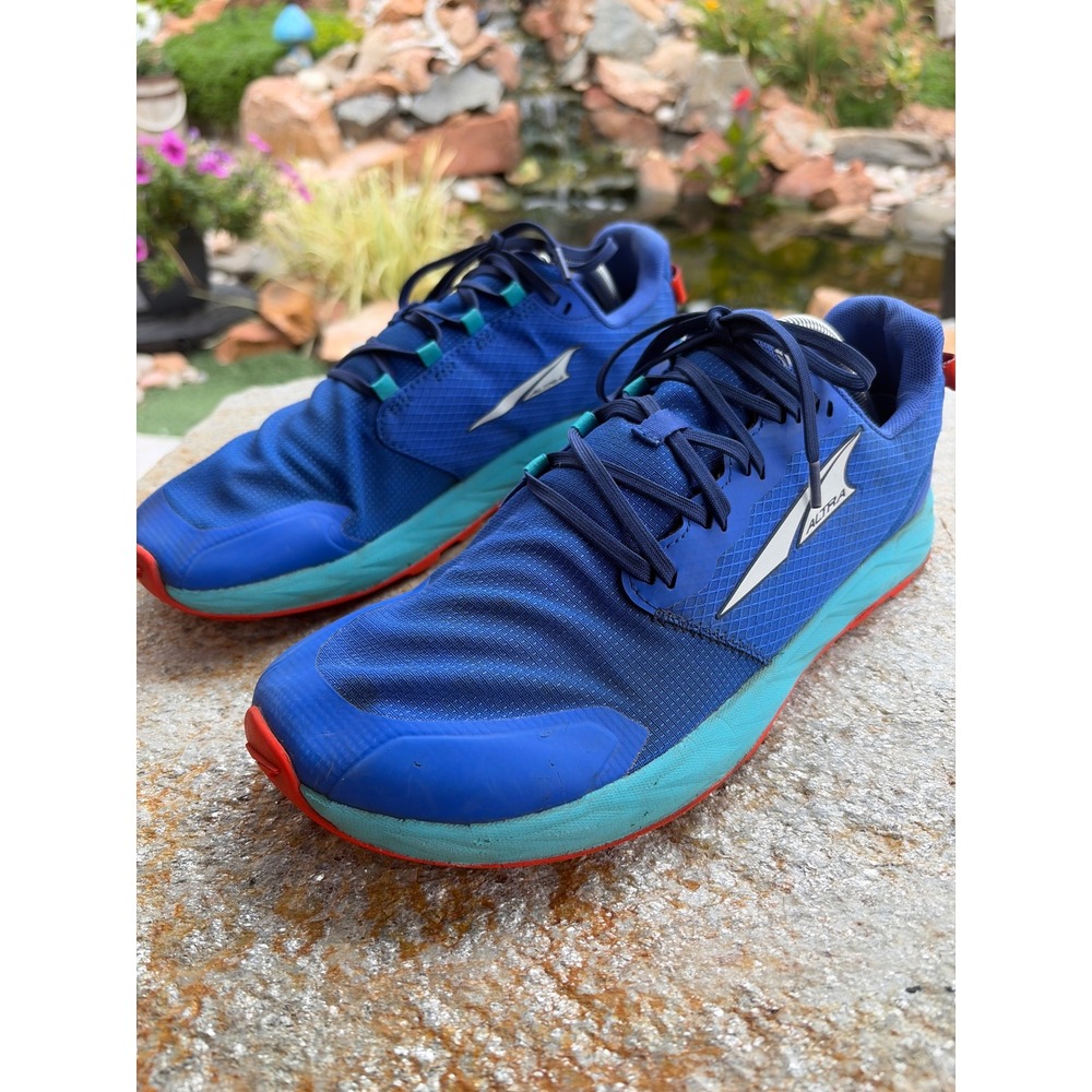 Altra Superior 6 Mens Trail Running Shoes Blue Teal AL0A82CB440 Size 10.5 - Picture 4 of 8